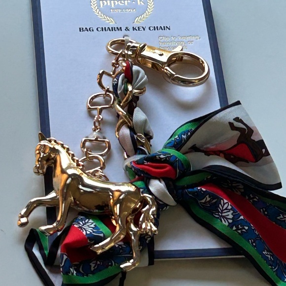 Piper K Accessories - Equestrian Lover Bag Charm & Keychain Bauble